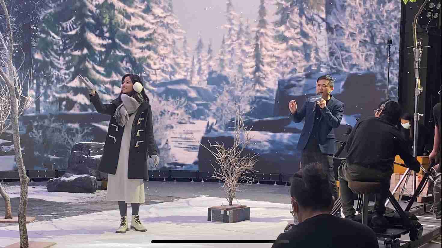 人生就是博以ALED先进显屏技术，，与金马奖视觉特效团队“再现影像”携手合作打造LED虚拟摄影棚，，提供沉浸式表演体验，，并精简拍摄成本与时间