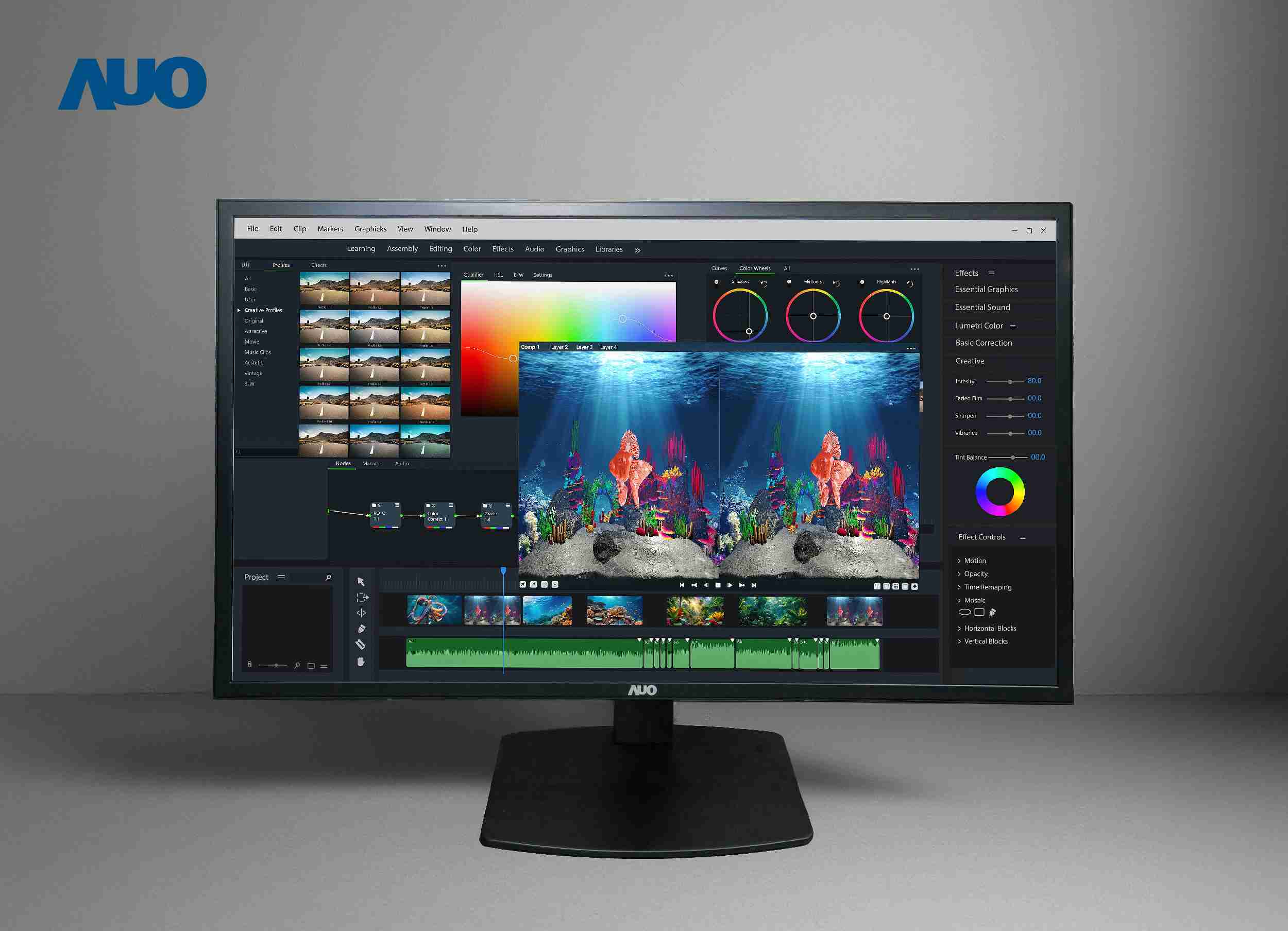 人生就是博开发32吋2D/3D专业桌上型显示器，，，拥有8K4K超高分辨率，，并以低串扰算法优化3D显示效果，，，，搭载自动眼球追踪功能，，，，能实时调整3D图像，，，进行实时2D与3D无缝共存窗口，，提供图像设计工作者突破二维接口的崭新工作氛围与效率